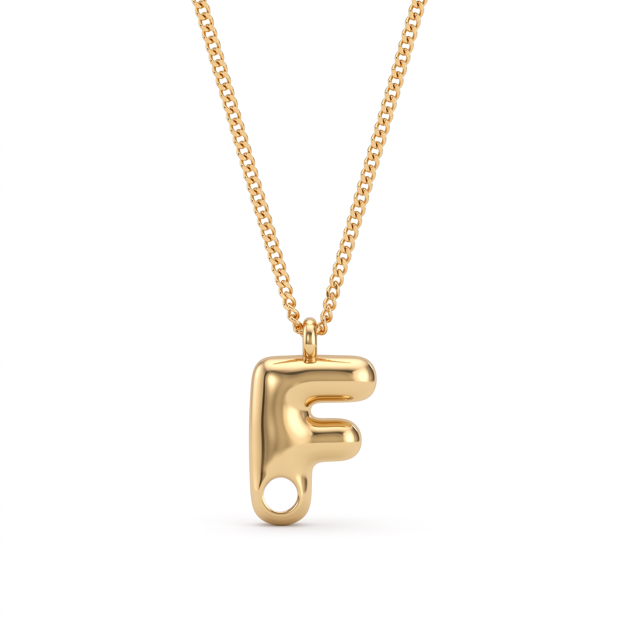 Collar de piedra de nacimiento inicial "Faye"