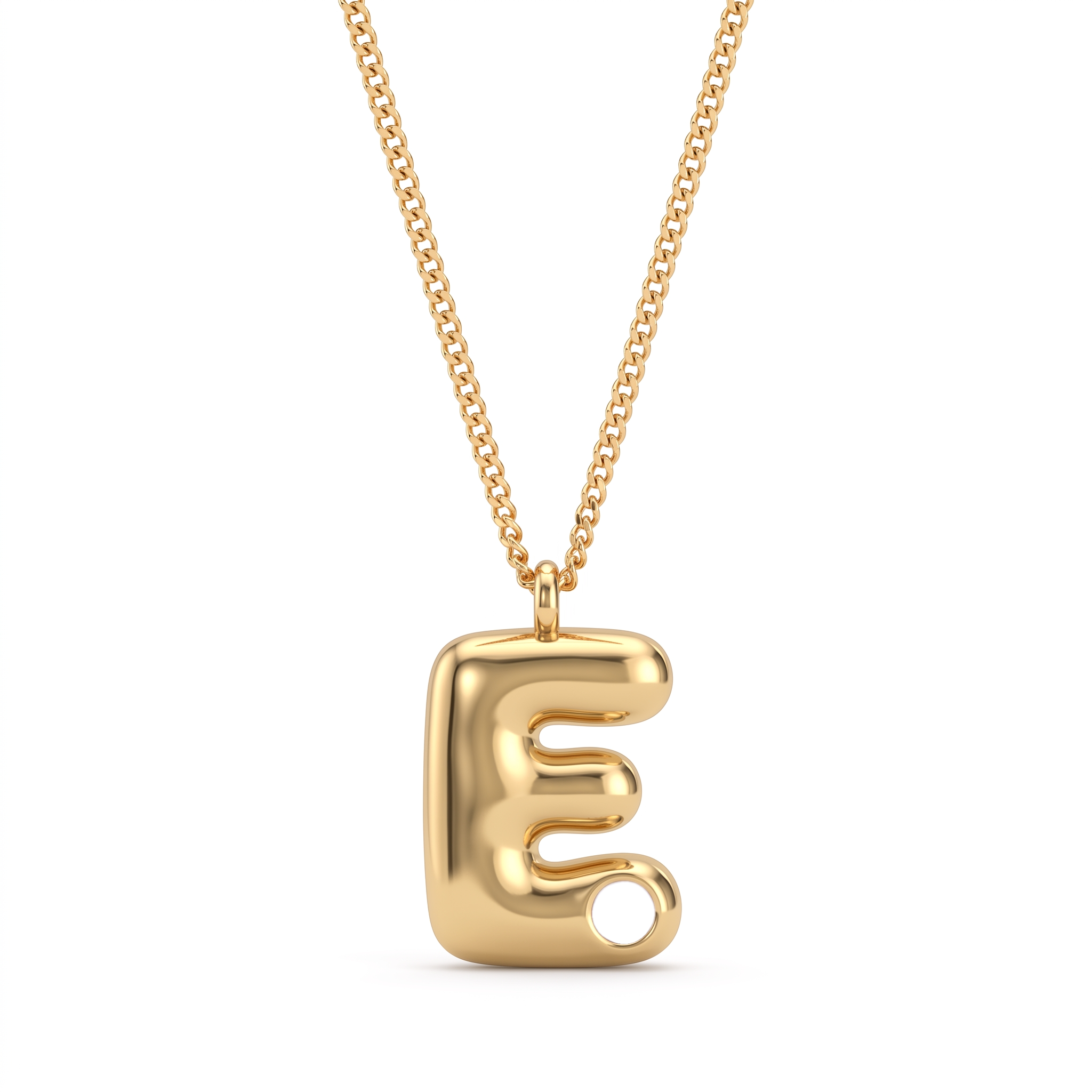 Collar de piedra de nacimiento inicial "Faye"