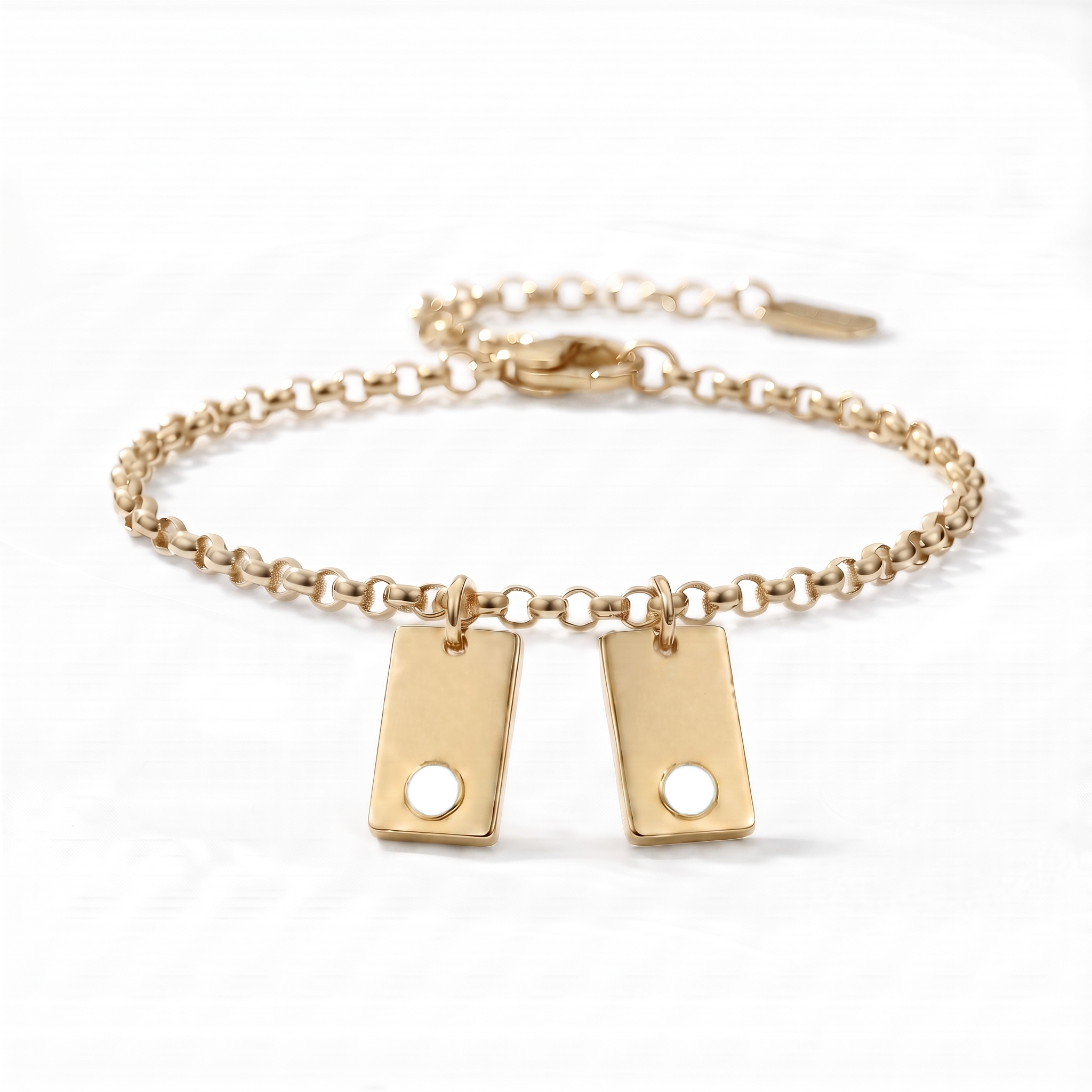 Pulsera Inicial de Piedra Natal "Nova"