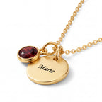Collar de Piedra de Nacimiento "Ember"