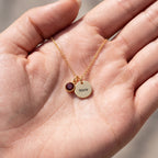 Collar de Piedra de Nacimiento "Ember"