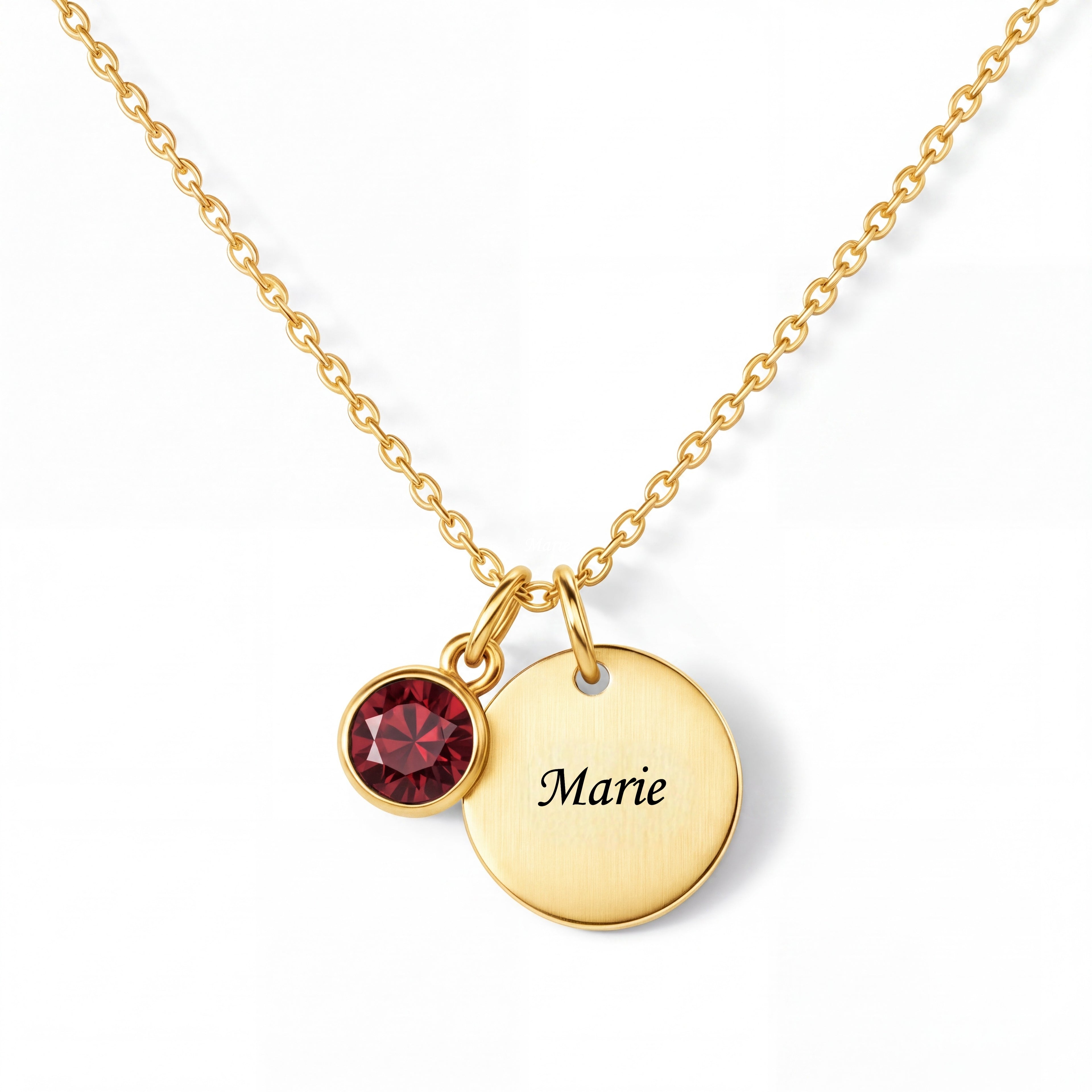 Collar de Piedra de Nacimiento "Ember"
