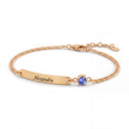 Pulsera de piedra natal "Aurora"