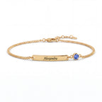 Pulsera de piedra natal "Aurora"
