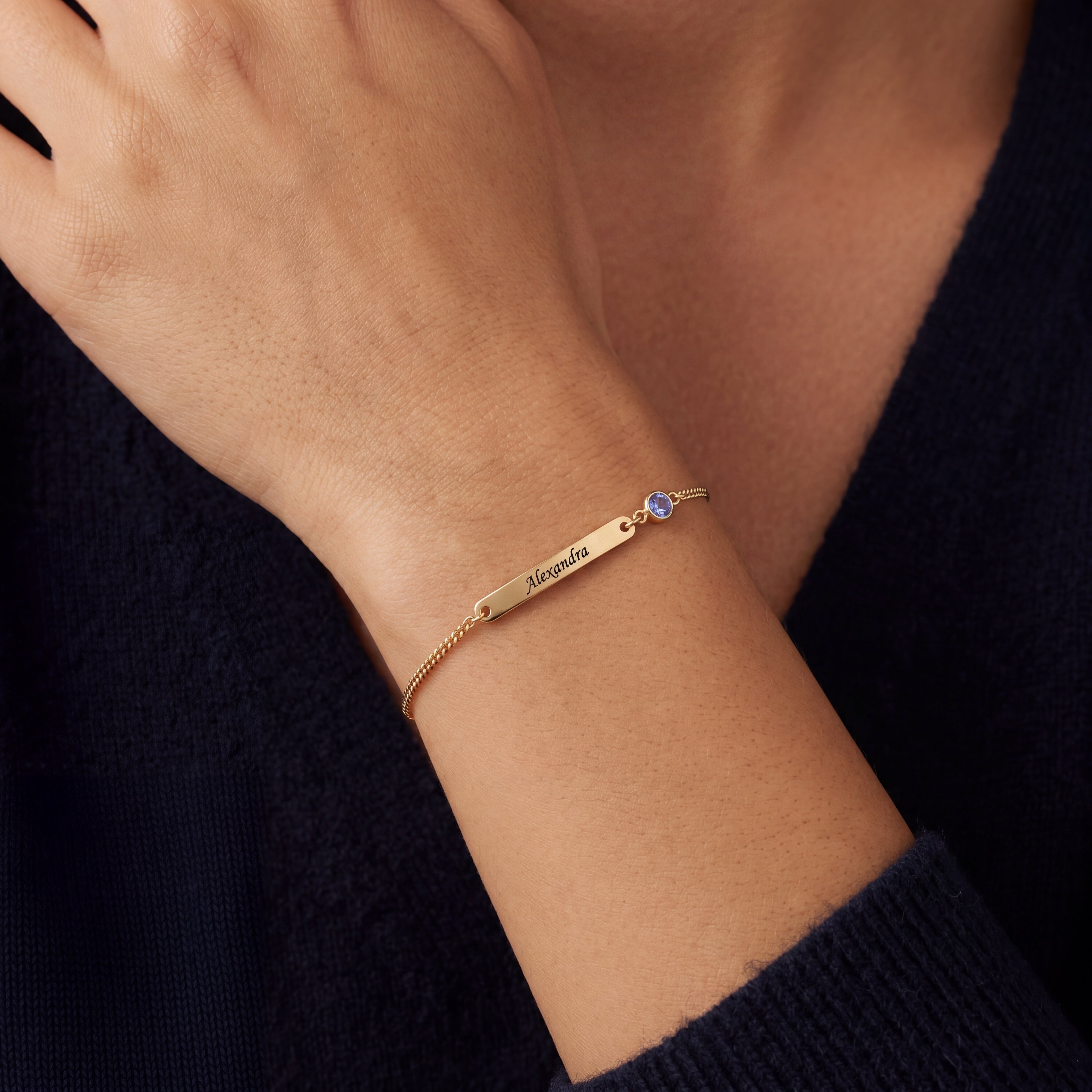 Pulsera de piedra natal "Aurora"