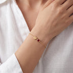 Pulsera de piedra natal "Mira"