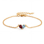 Pulsera de Piedra de Nacimiento "Lumina"