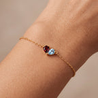 Pulsera de Piedra de Nacimiento "Lumina"