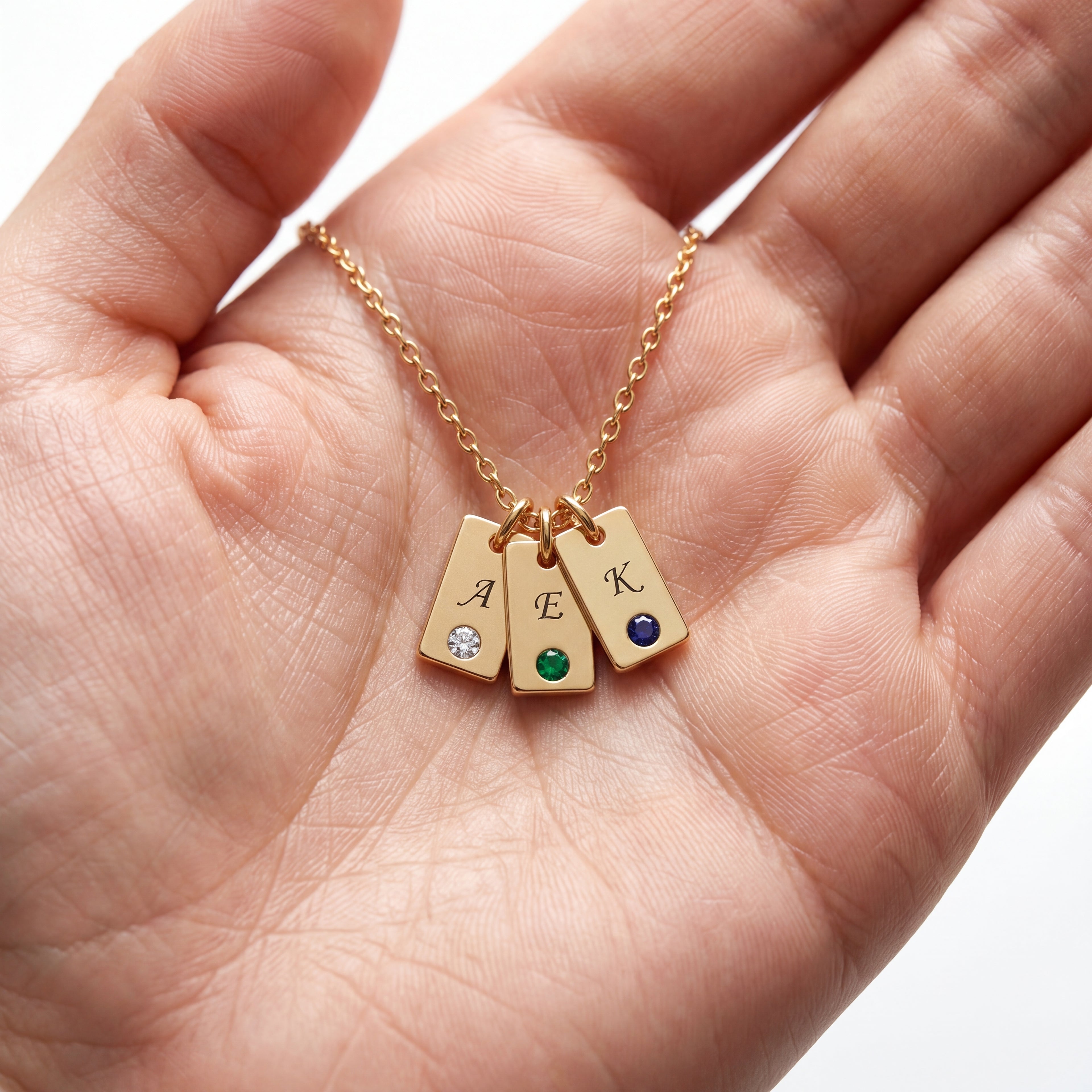 Collar de piedra de nacimiento "Nova"