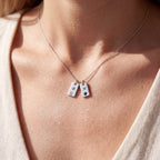 Collar de piedra de nacimiento "Nova"