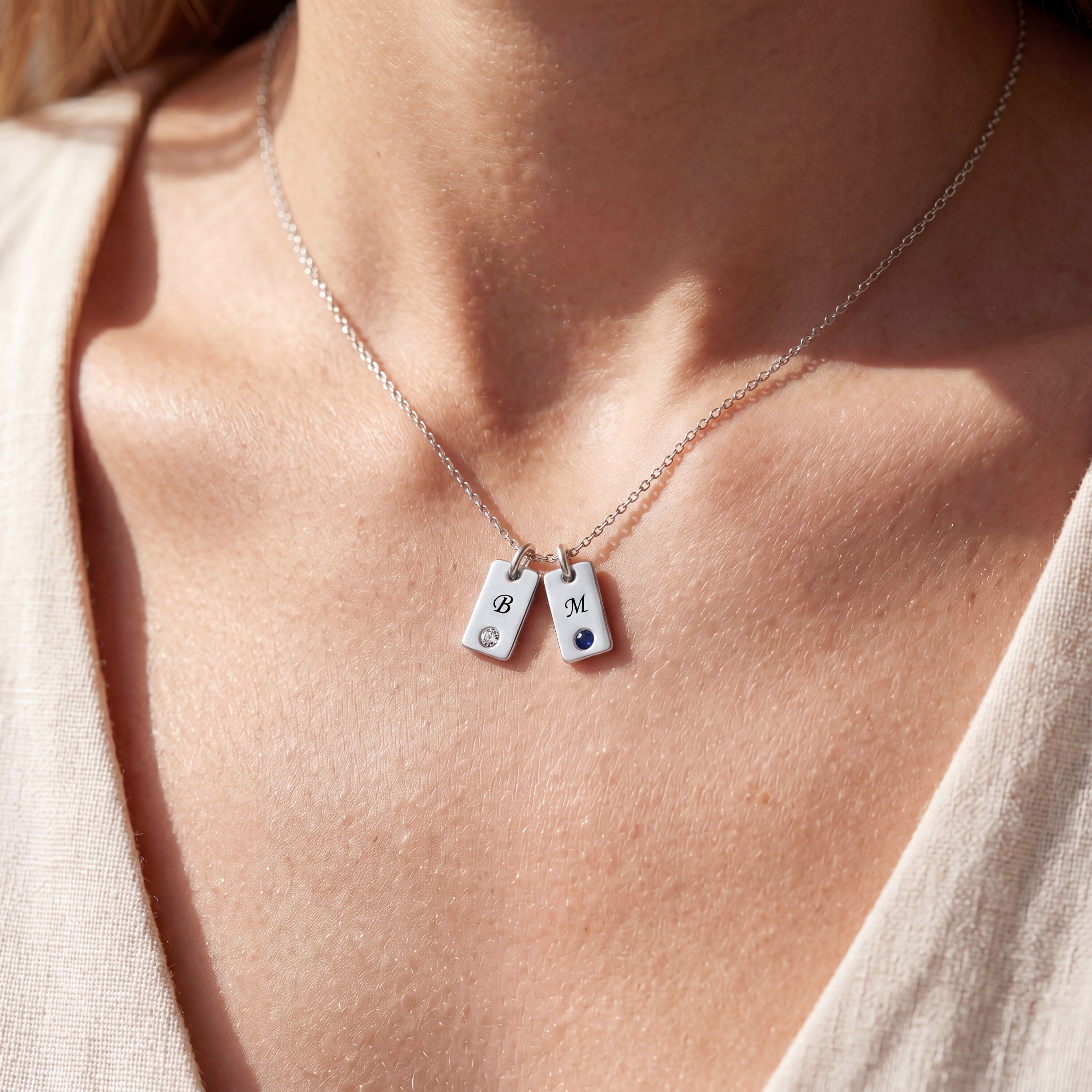 Collar de piedra de nacimiento "Nova"