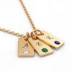 Collar de piedra de nacimiento "Nova"