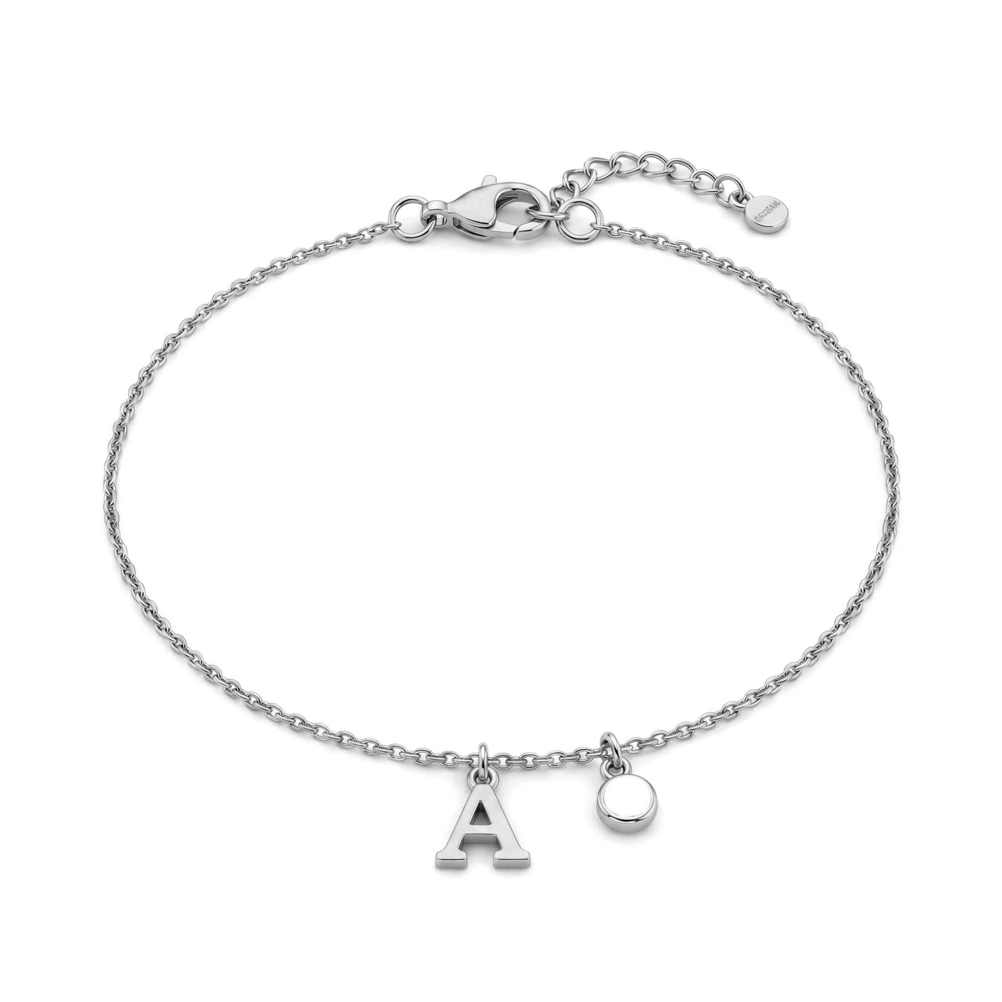 Initial Birthstone Bracelet "Eden"