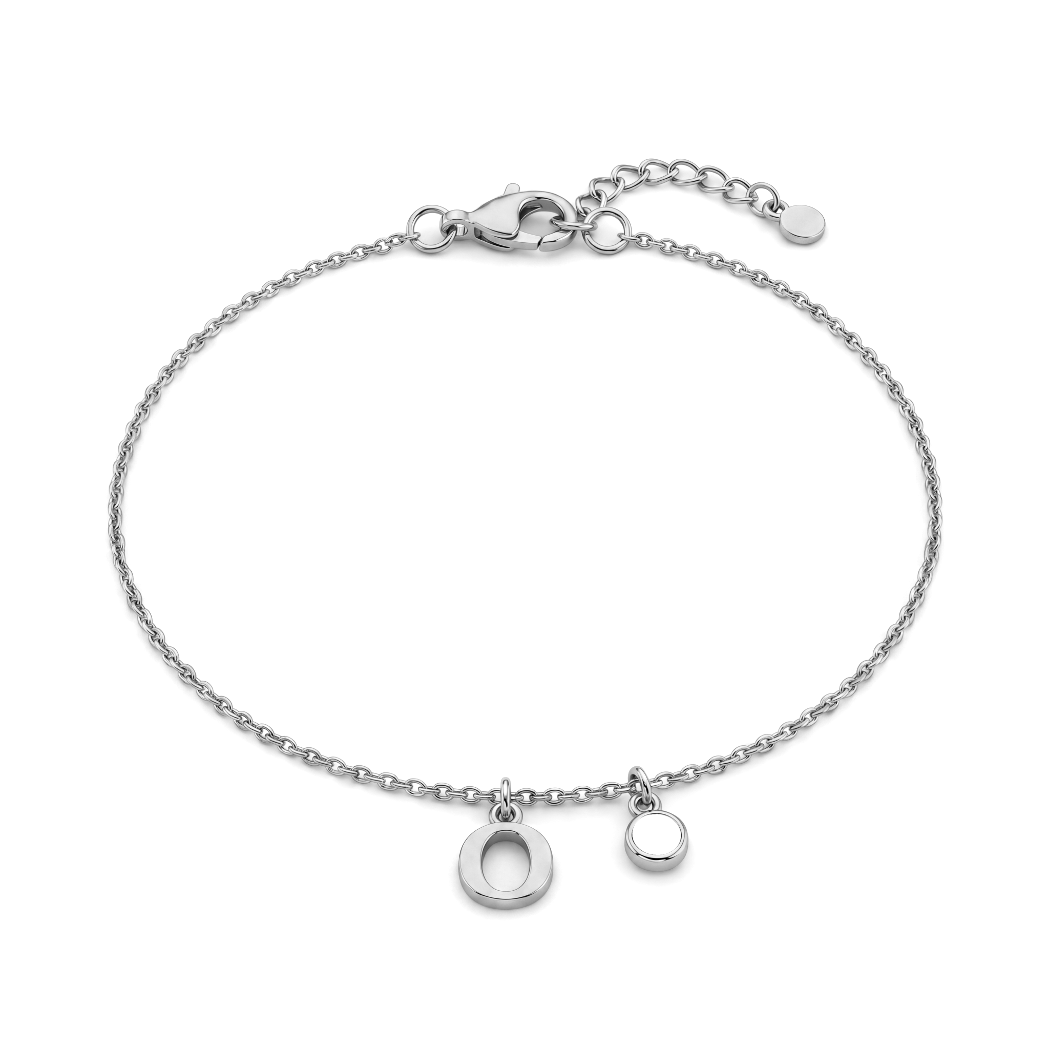 Initial Birthstone Bracelet "Eden"