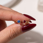 Anillo Ajustable con Piedra de Nacimiento "Cove"