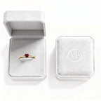 Anillo Ajustable de Piedra Natal "Aria"
