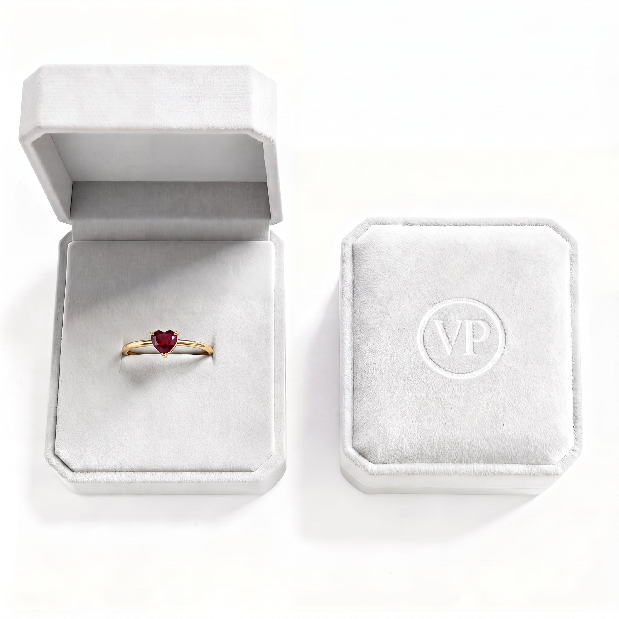Anillo Ajustable de Piedra Natal "Aria"