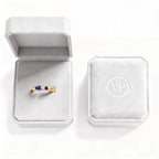 Anillo Ajustable con Piedra de Nacimiento "Iris"