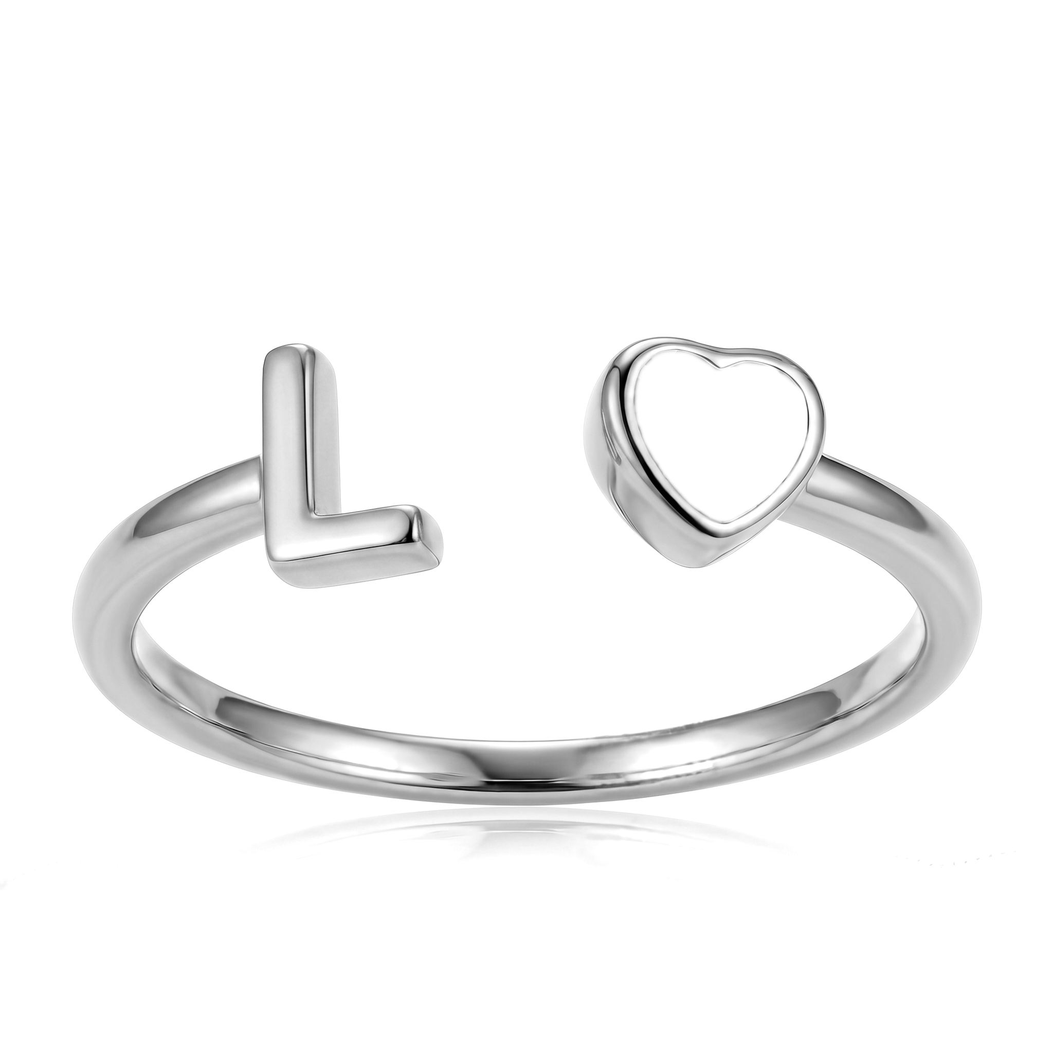 Anillo Ajustable de Piedra Natal Inicial "Cleo"