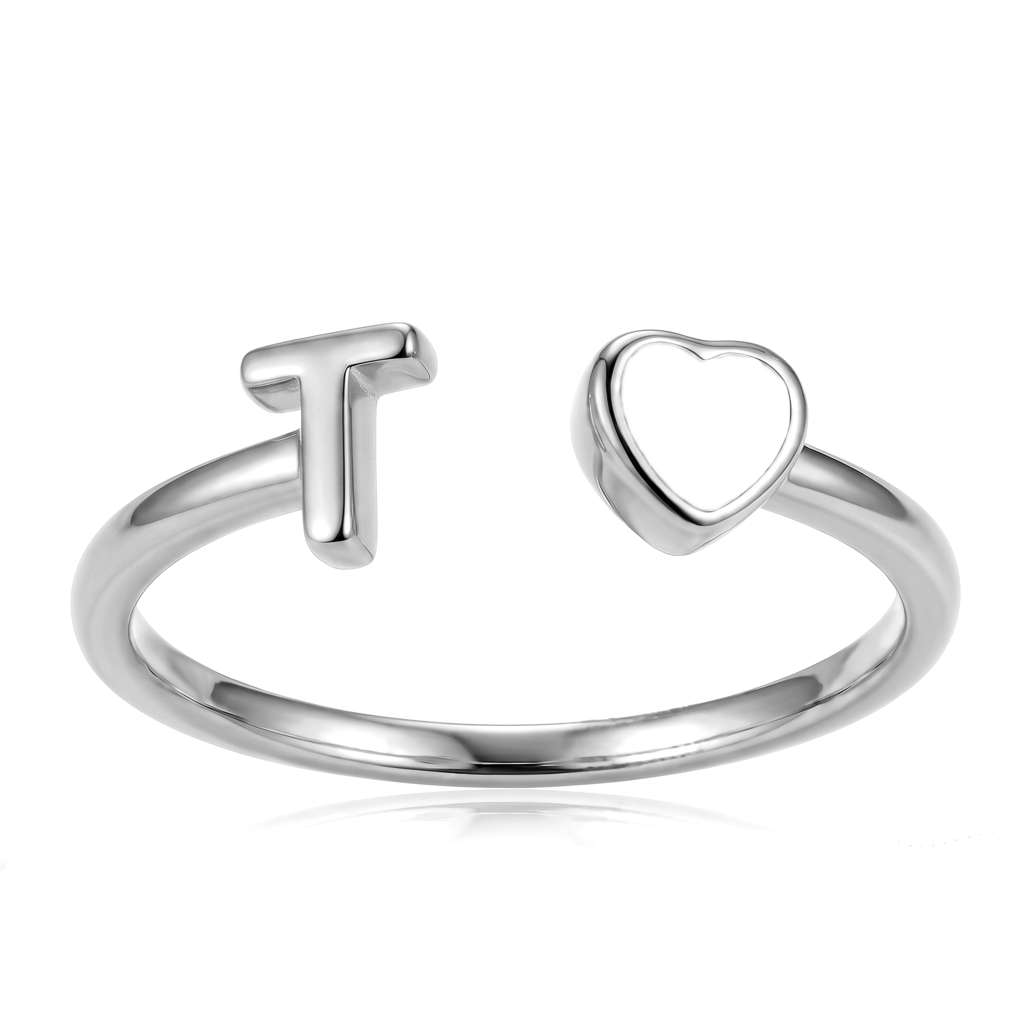Anillo Ajustable de Piedra Natal Inicial "Cleo"