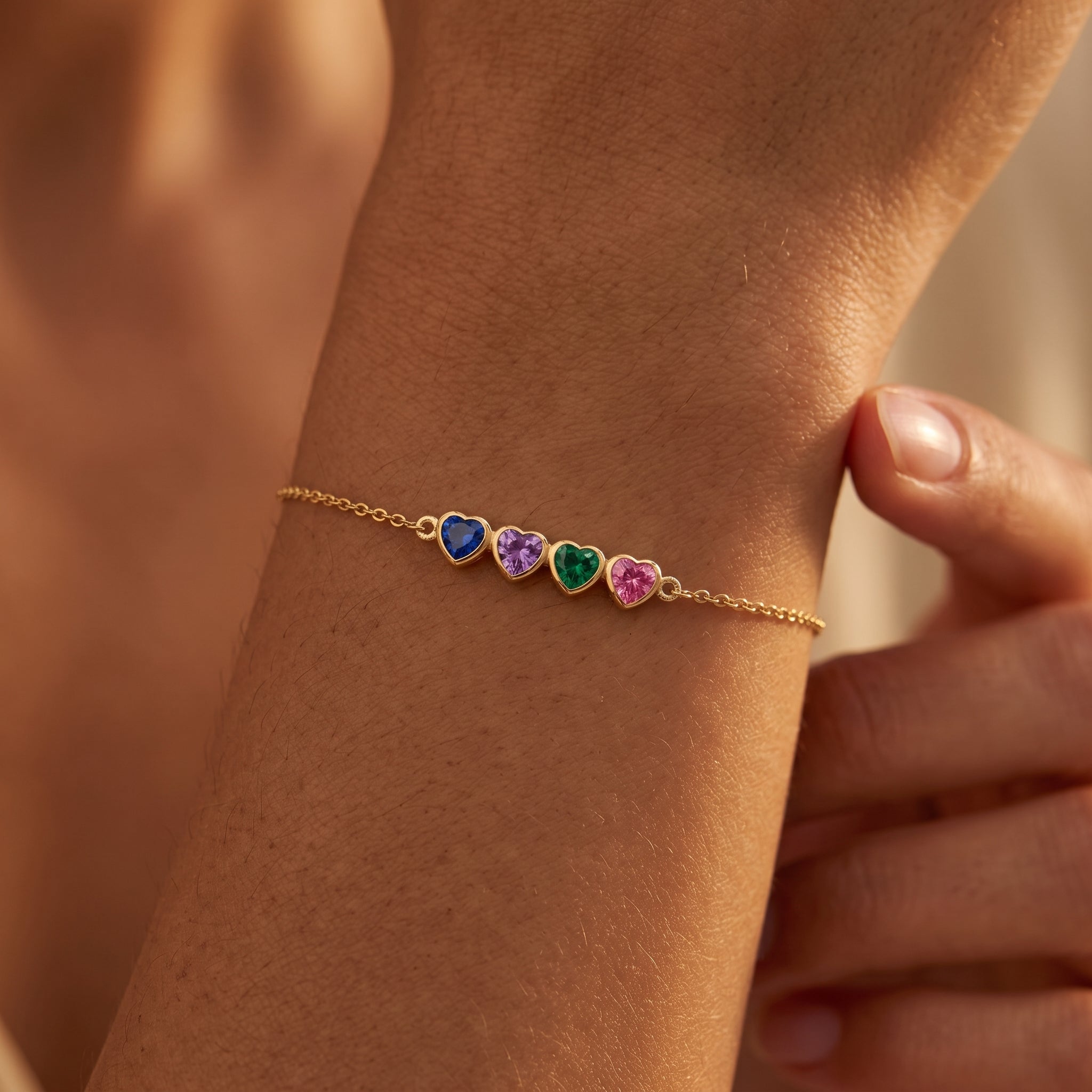 Pulsera de Piedra de Nacimiento "Eden"