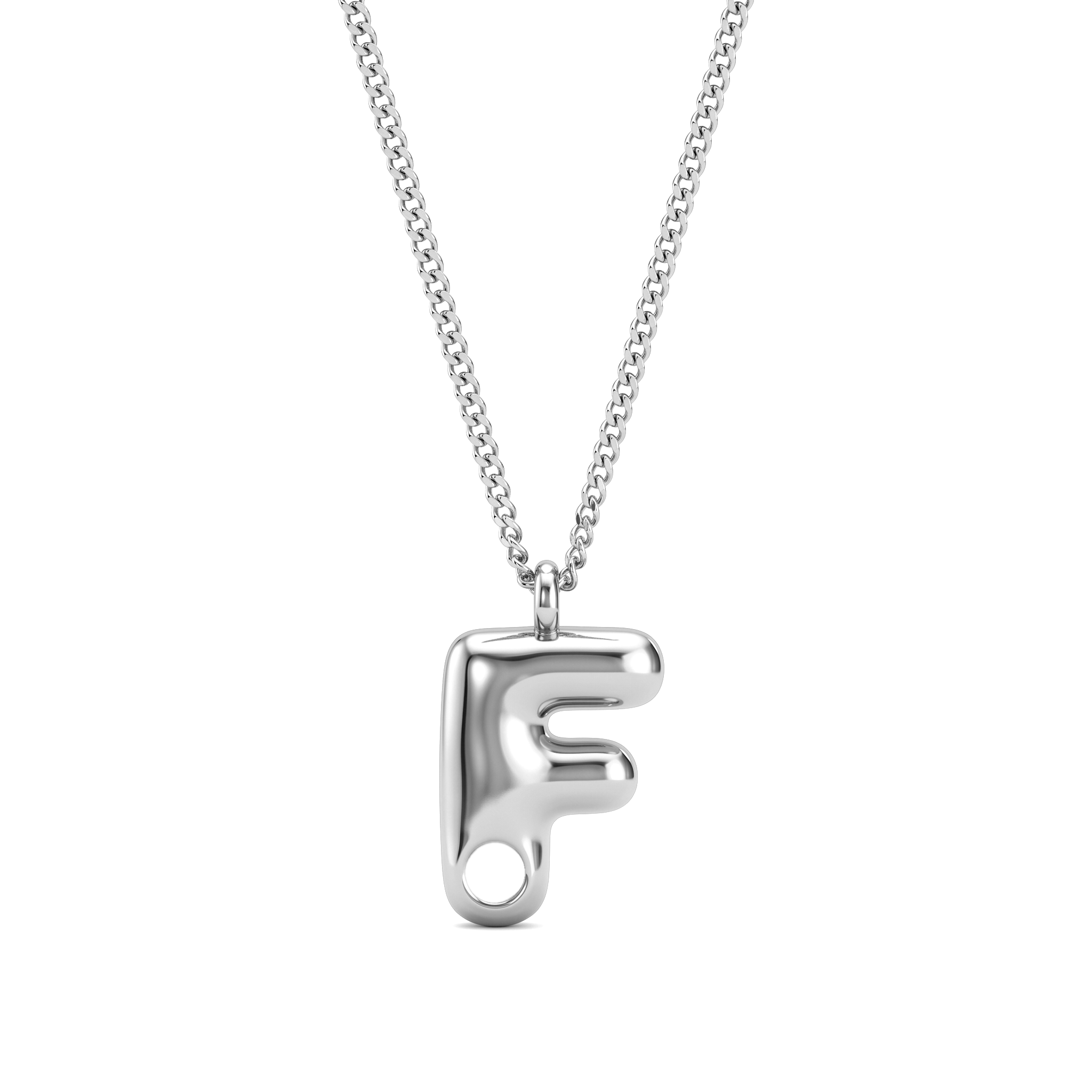 Collar de piedra de nacimiento inicial "Faye"
