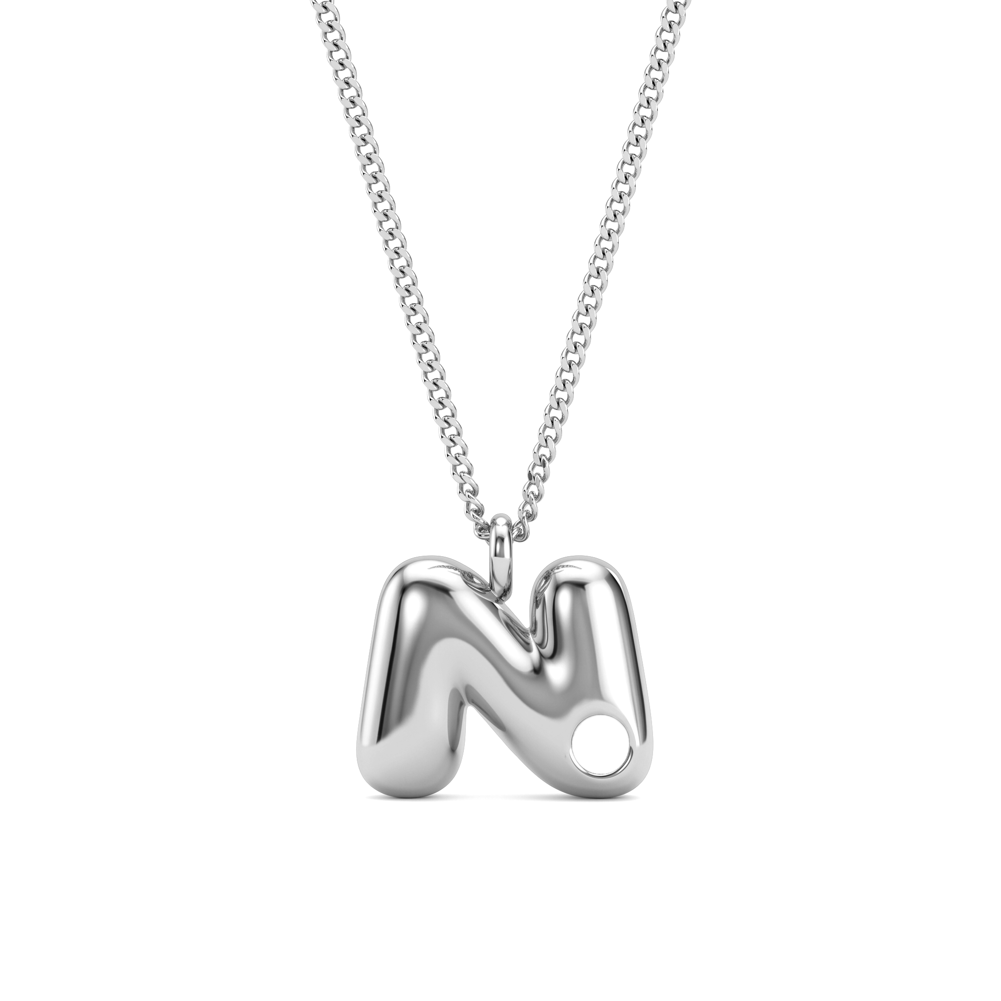 Collar de piedra de nacimiento inicial "Faye"