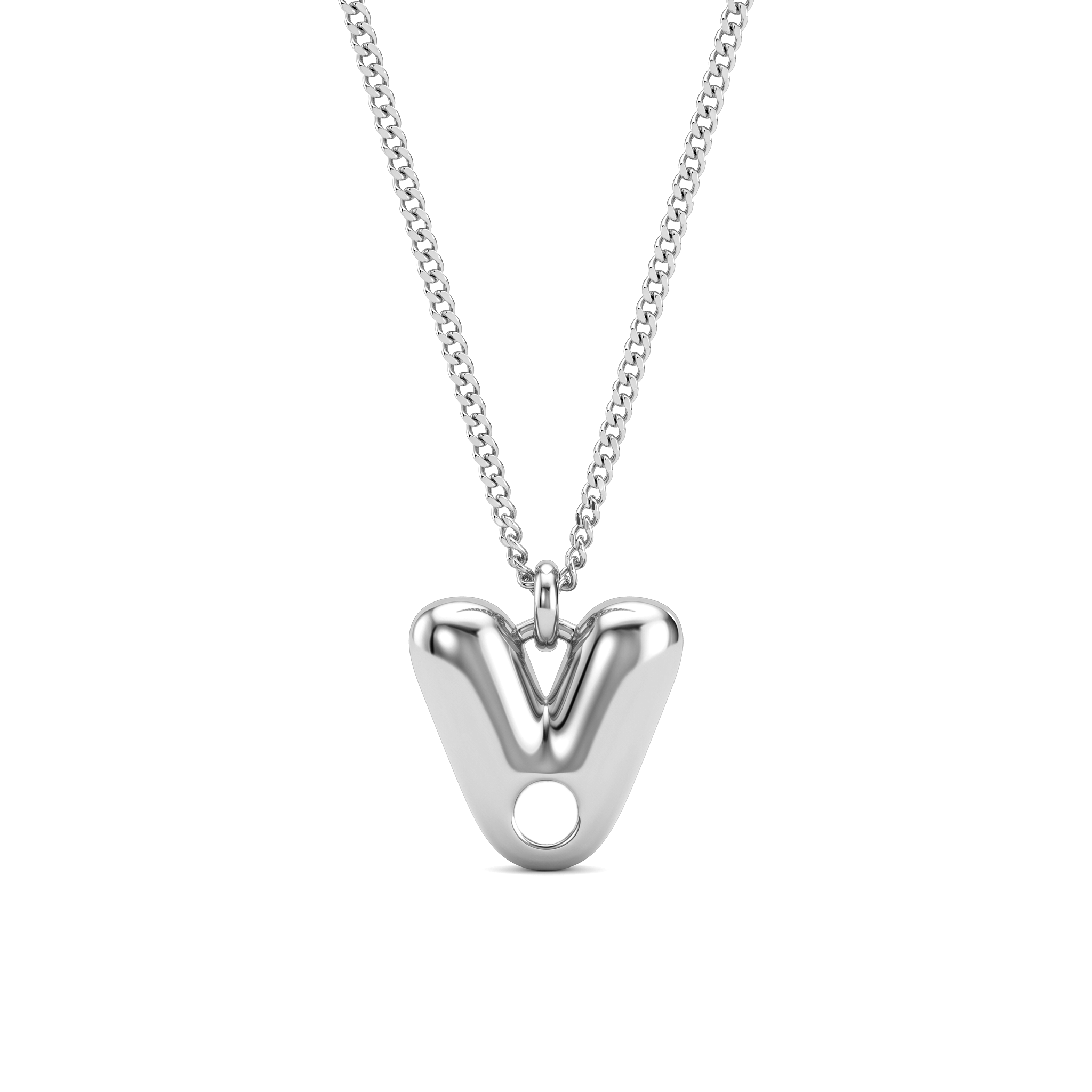 Collar de piedra de nacimiento inicial "Faye"