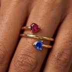 Anillo Ajustable de Piedra Natal "Seren"