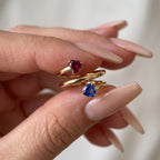 Anillo Ajustable de Piedra Natal "Seren"