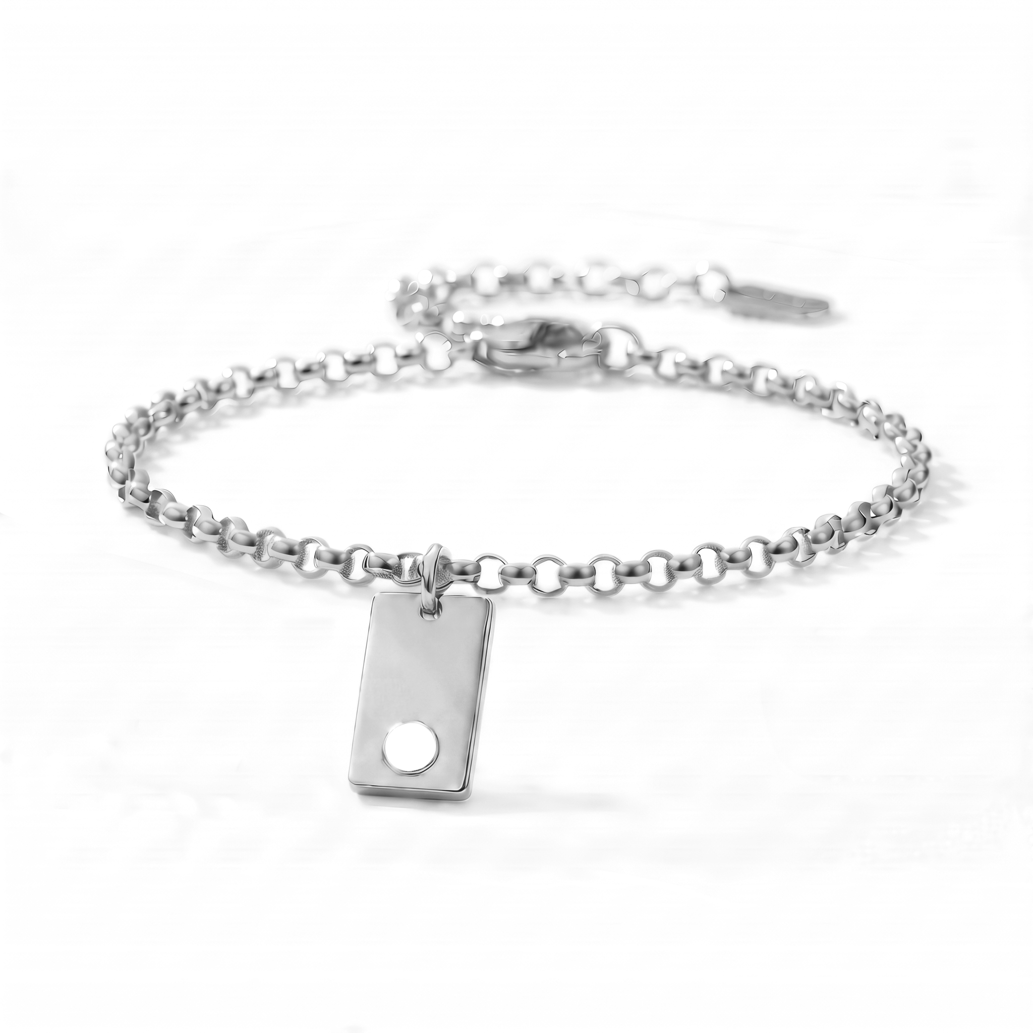 Pulsera Inicial de Piedra Natal "Nova"
