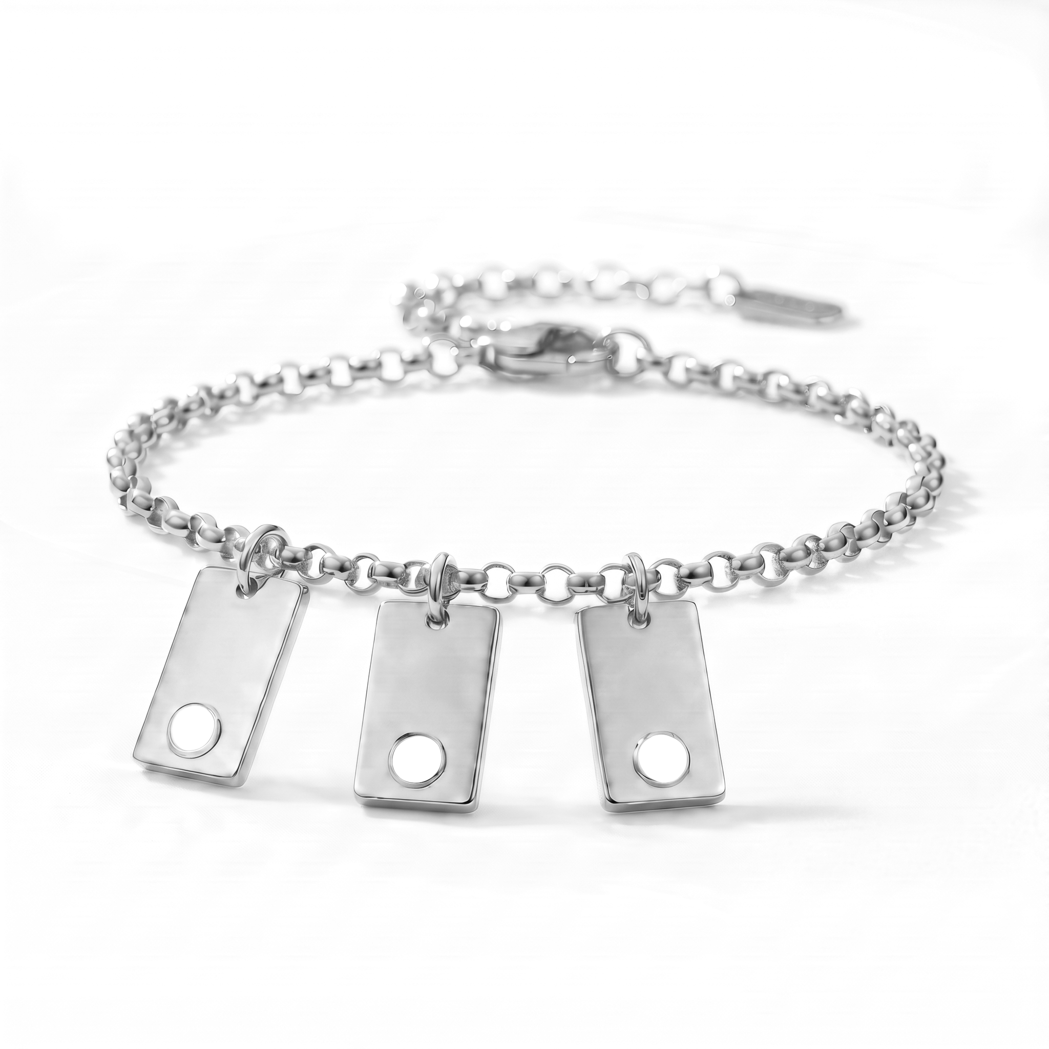 Pulsera Inicial de Piedra Natal "Nova"