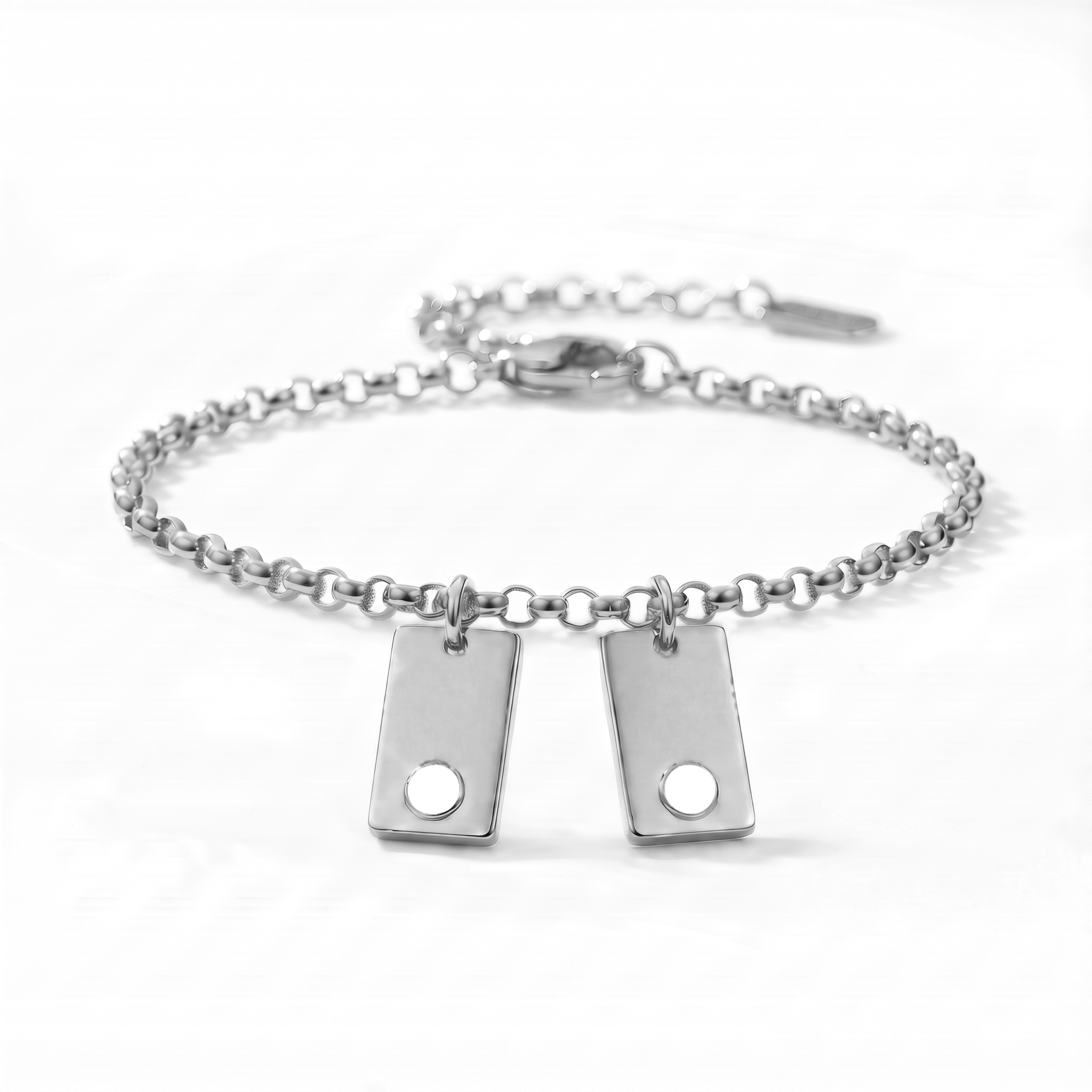Pulsera Inicial de Piedra Natal "Nova"
