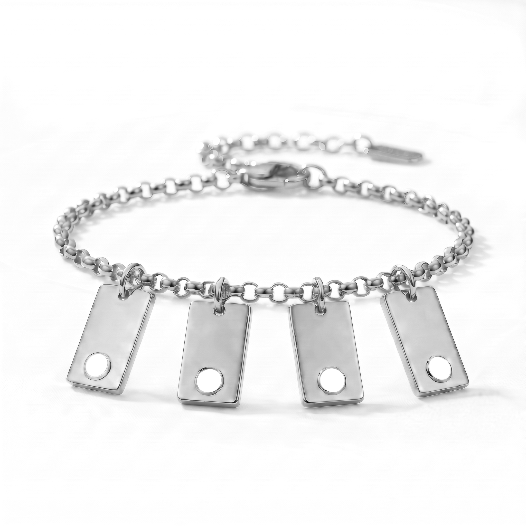 Pulsera Inicial de Piedra Natal "Nova"