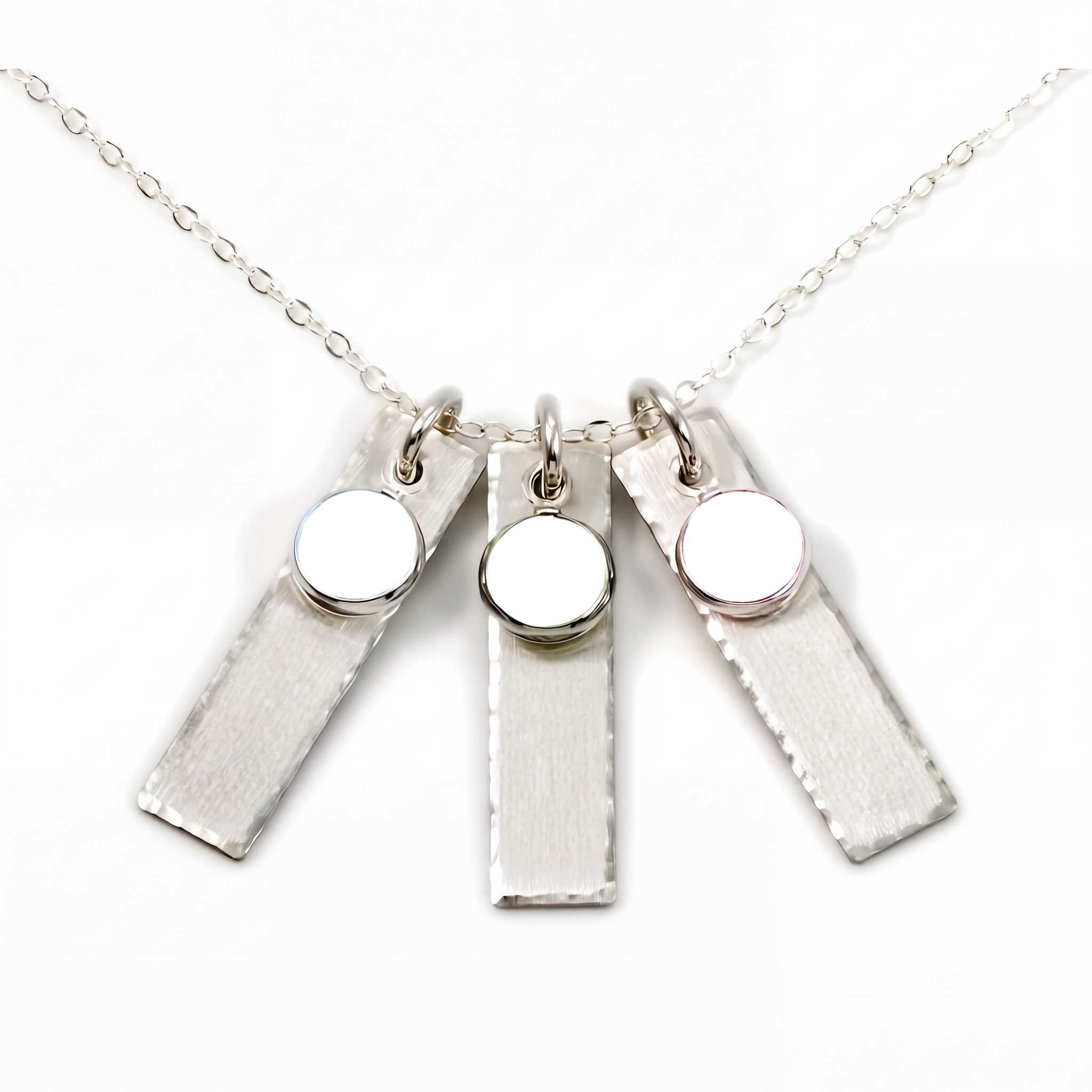 Collar de piedra de nacimiento "Celeste"