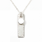 Collar de piedra de nacimiento "Celeste"