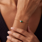 Pulsera de Piedra de Nacimiento "Lumina"