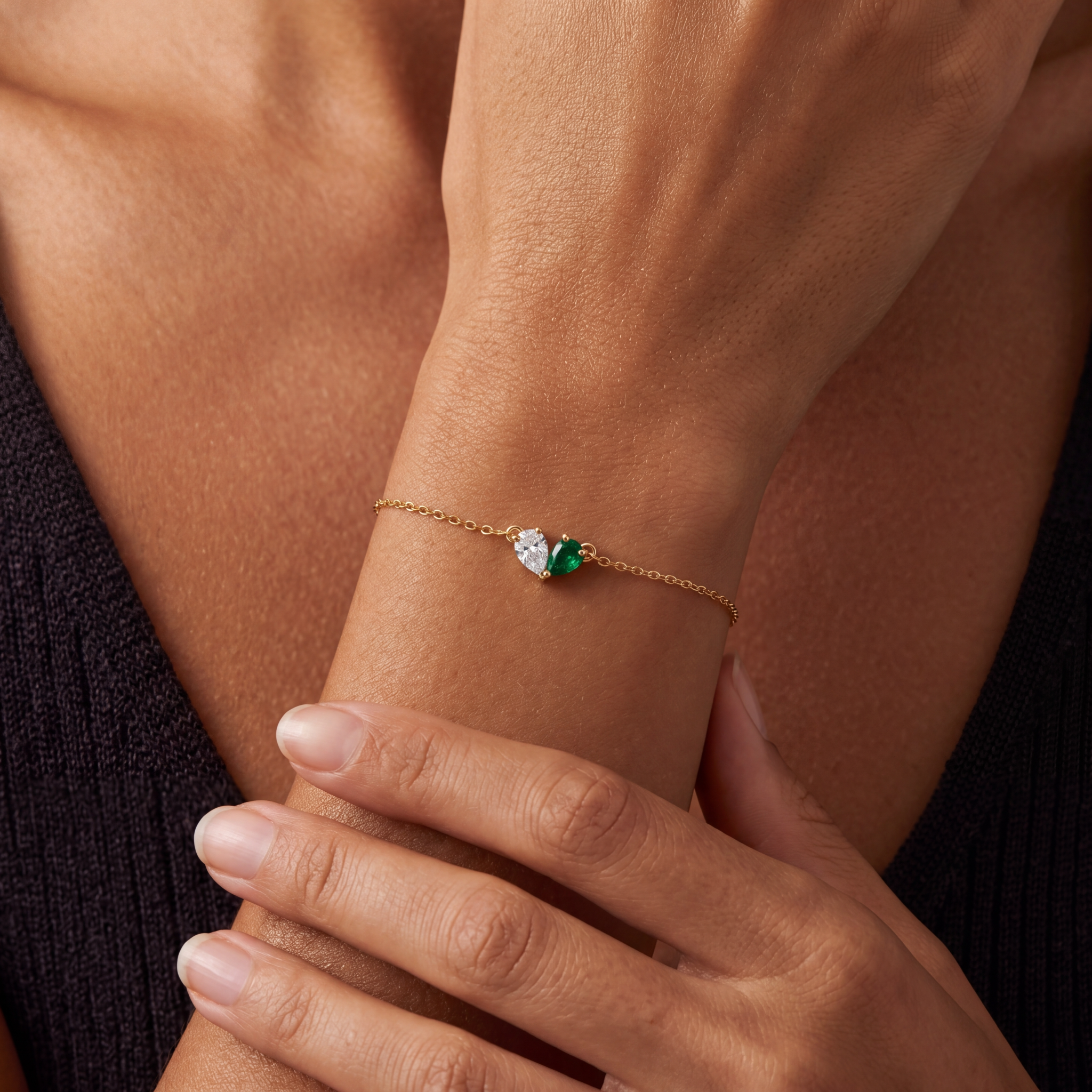 Pulsera de Piedra de Nacimiento "Lumina"
