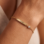 Pulsera de piedra natal "Aurora"