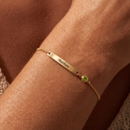 Pulsera de piedra natal "Aurora"