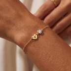 Pulsera de piedra natal "Mira"