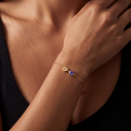 Pulsera de piedra natal "Mira"