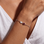 Pulsera de piedra natal "Mira"