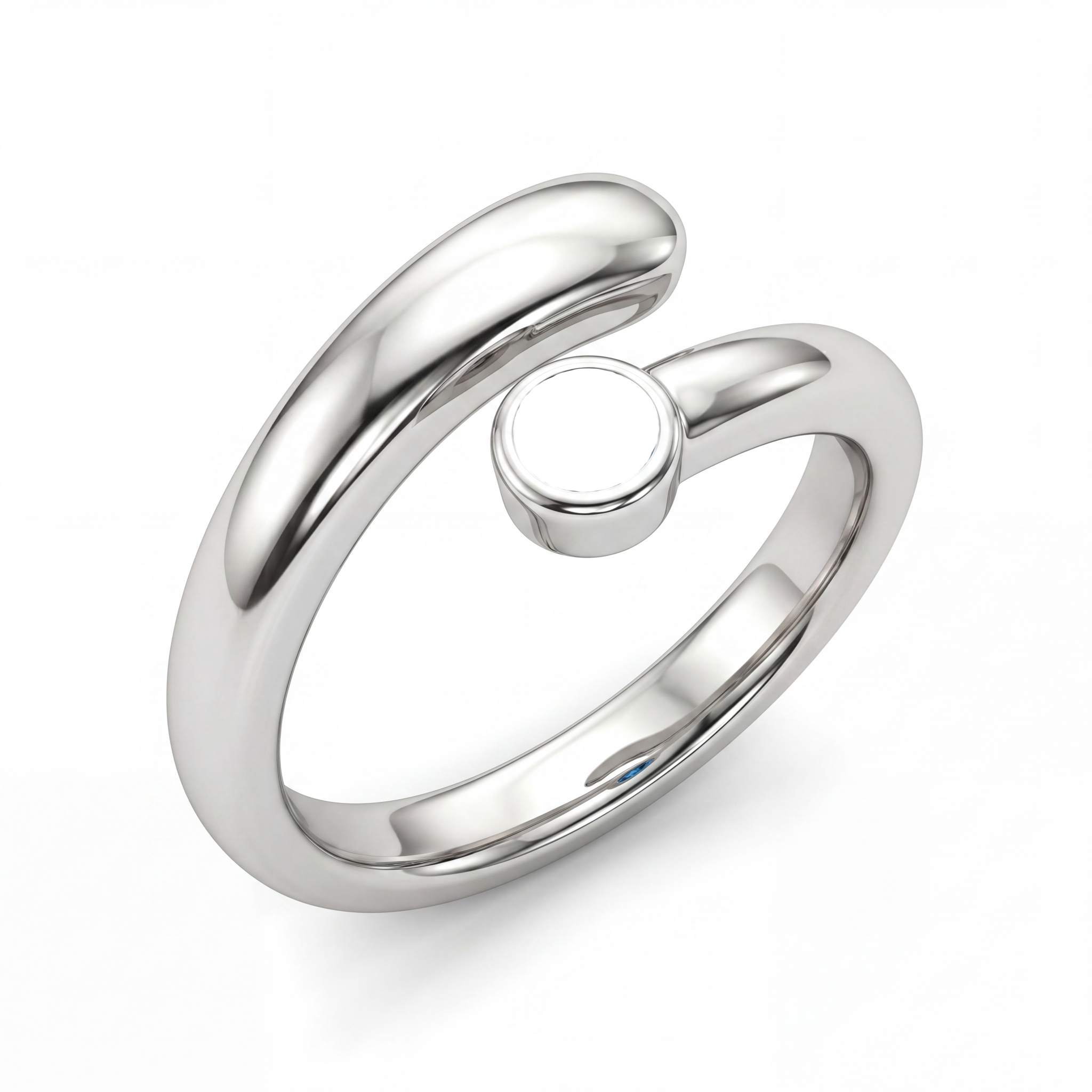 Anillo ajustable de piedra natal "Lyra"