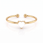 Anillo Ajustable de Piedra Natal "Aria"