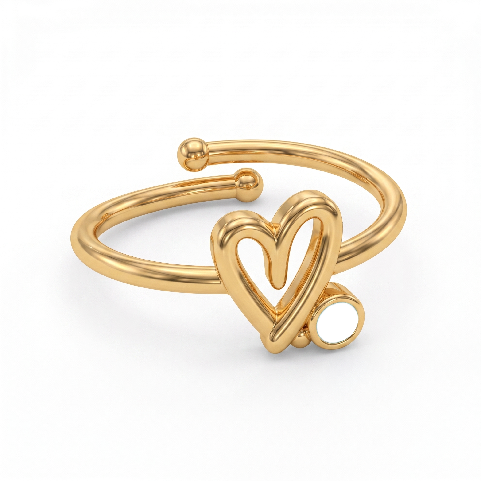 Anillo Ajustable de Piedra Natal "Mira"