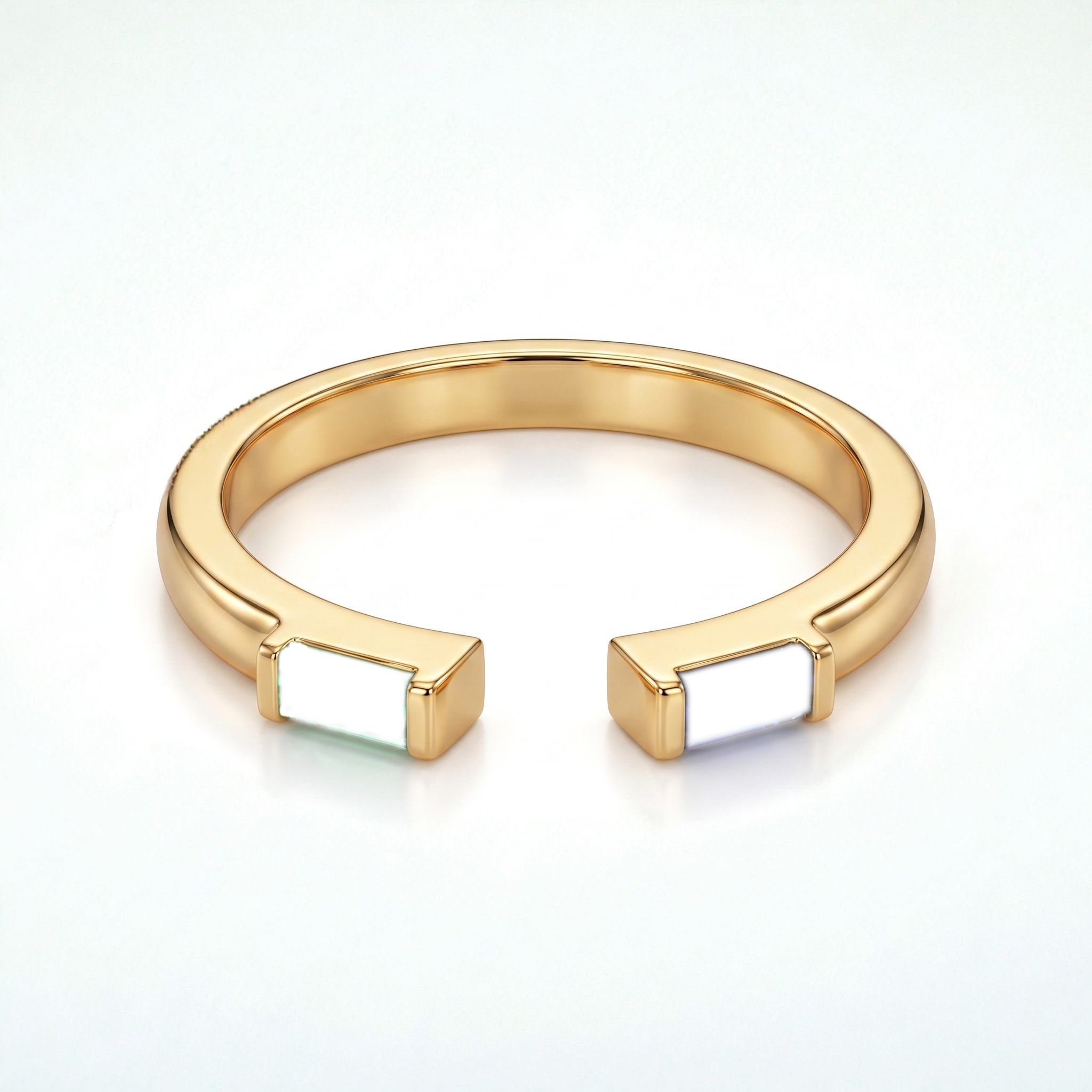 Anillo ajustable con piedra de nacimiento "Ember"
